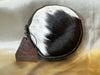 Load image into Gallery viewer, Real Handmade Cowhide Leather Fur Round Casual Stylish Wallets Round Shape Small Coin Purse For Women