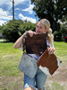 Fashion Cowhide Leather Handbag Leather Shoulder Bag Classic Cowhide Bags Women Leather Bags