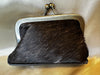 Hair On Leather Clutch Wallet Coin Purse Cowhide Fur Clutch Stylish Hot Selling Purse Women