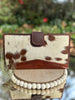 Load image into Gallery viewer, Leather Diary Clutch Animal Print Leather Clutch Wallet Small Leather Purse