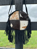 Hot Selling Suede Leather Fringe Handbag Cowhide Fringe Sling Bags Women Tassel Bag Purse Leather Fringed Shoulder Bags