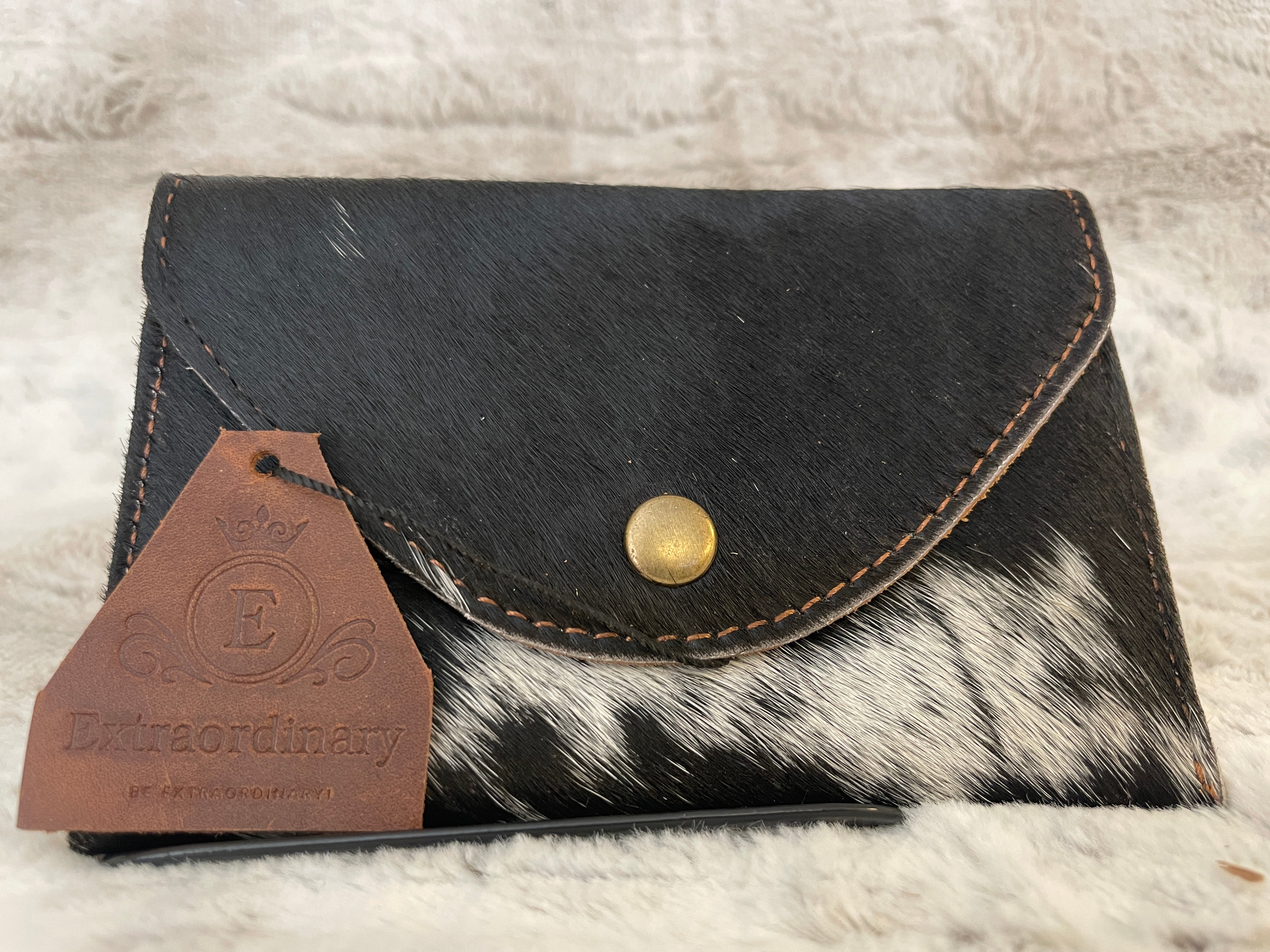 Fur Leather Small Coin Purse Women Wallet
